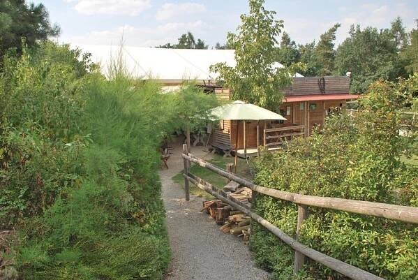 Zahrada ubytování Ranch 79