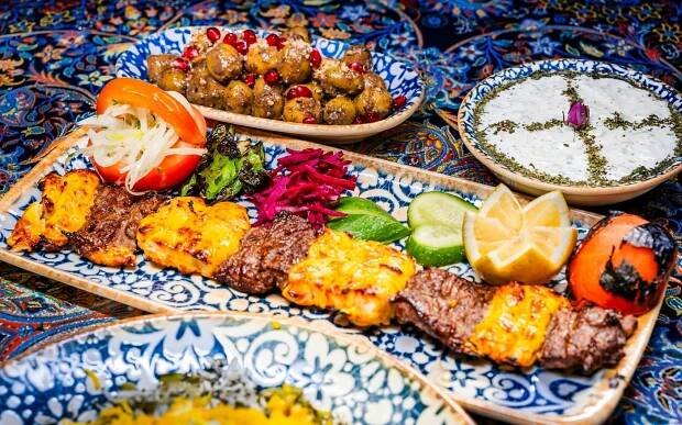 Indulge in the rich flavors of Persian cuisine at Shamse in Istanbul! From tender kebabs and saffron-infused chicken to perfectly grilled tomatoes and aromatic rice, every bite is a journey through taste and tradition. Complemented by refreshing yogurt dip, zesty pickles, and flavorful appetizers, this meal is a true delight for food lovers.  Join us for an unforgettable dining experience where authentic flavors meet warm hospitality! 🌿🔥🍢  #Shamse #PersianCuisine #IstanbulFood 
