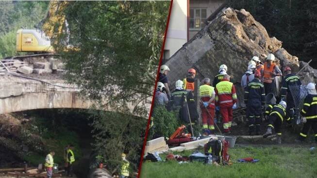 Tragický pád mostu ve Vilémově znovu u soudu. Dva stavbyvedoucí dostali podmínku