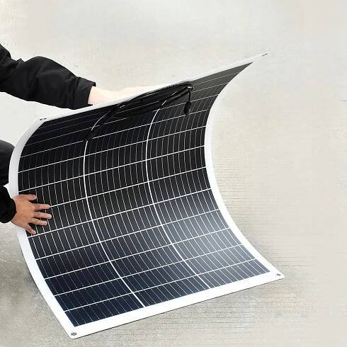 Monokrystalický flexibilní solární panel ECO-WORTHY 130W 12V Značka žádná značka