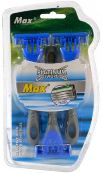 Holítka 3ks Pánské Max platinum sword
