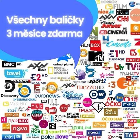 NejPřipojení balíčky zdarma