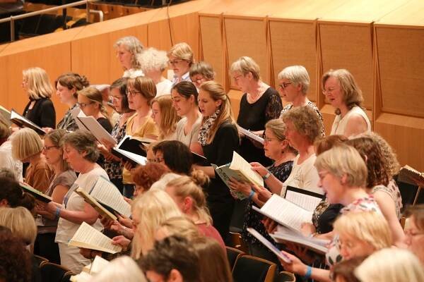 cOHRwürmer – ein Konzert zum Mitsingen in Bamberg, 21. Mai 2023 (Foto: Klaus Fleckenstein)