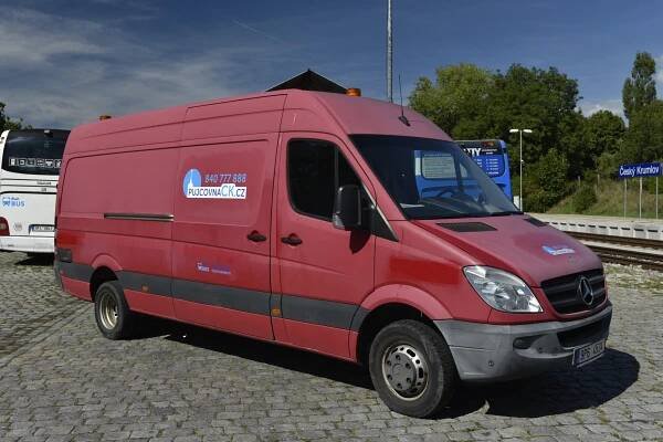 dodávka MB Sprinter 906 (3-místná, ŘP sk. „C1“) – Půjčovna ČK
