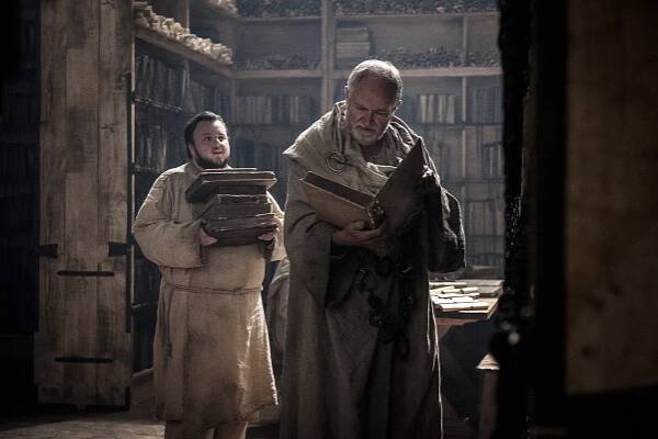 Hra o trůny - Za bouře zrozená - Z filmu - John Bradley, Jim Broadbent