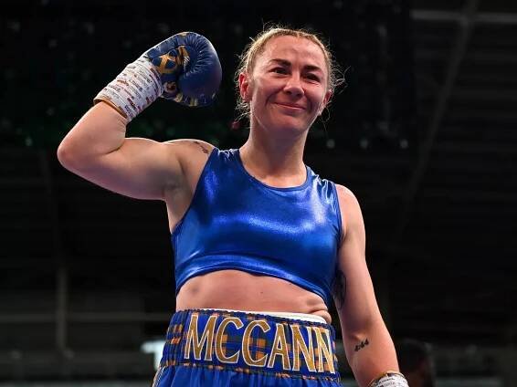 Molly McCann overcomes bizarre illegal move to win boxing debut