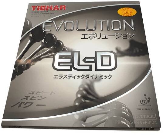 Tibhar Evolution EL-D Table Tennis Rubber Comparison