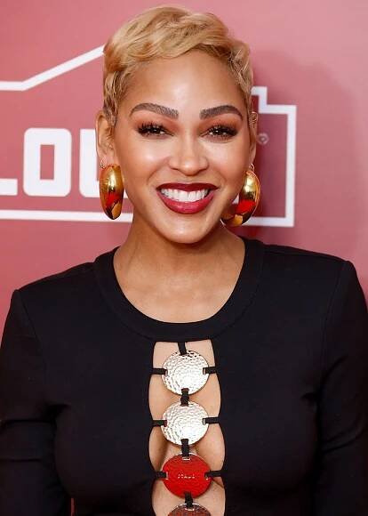Meagan Good attends the 14th Annual AAFCA Awards at Beverly Wilshire, A Four Seasons Hotel on March 01, 2023