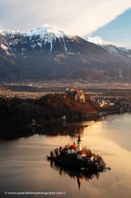 Lake Bled, hike to the best two viewpoints for a stunning vista.