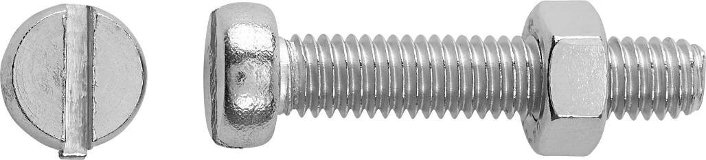 Závitový šroub s válcovou hlavou PZ ocel A2 M5 x 16 mm, 8 ks + matice nakoupit u OBI