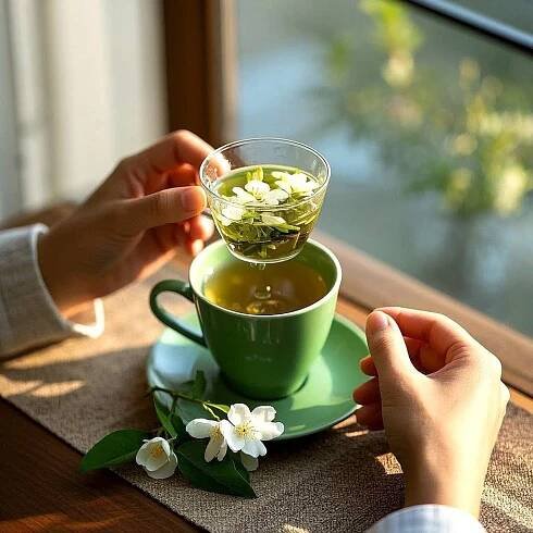 jasmine tea flower images