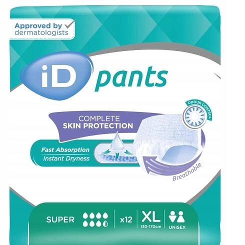 iD Pants Super absorpční kalhotky pro seniory XL