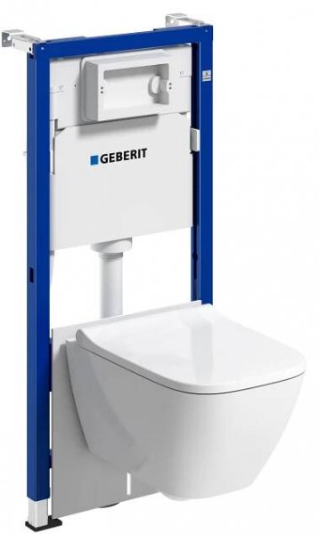 Geberit Duofix sada mísa s prkénkem a podomítkovým modulem 118.348.00.2