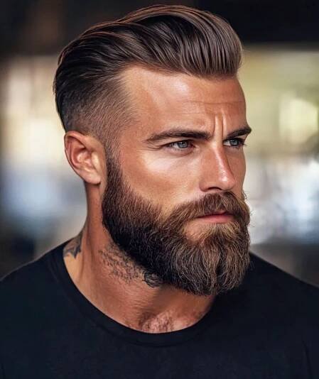 Pin by Bianca Ramirez on Mens hairstyles in 2025 | Hair and beard styles, Older mens hairstyles, Beard styles