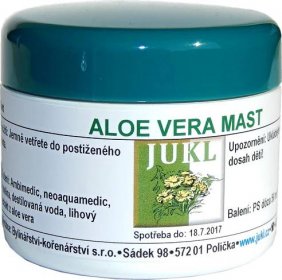 JUKL Aloe vera mast 50 ml