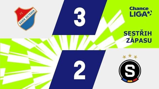SESTŘIH: Baník - Sparta 3:2. Smršť v první půli! Hosté už jen snížili a klesli na páté místo