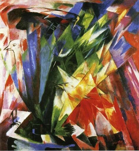 Birds 1914 | Franz Marc | oil painting