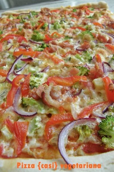Pizza veg.