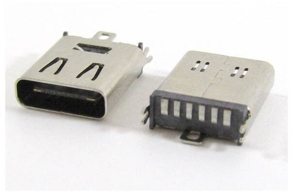 konektor micro USB-C 3.1 6p female 17