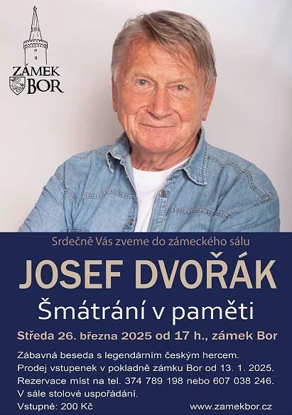 Josef Dvořák - Šmátrání v paměti | TACHOVSKO.com