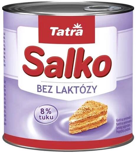 Mléko kondenzované bez laktózy Salko Tatra v akci levně | Kupi.cz