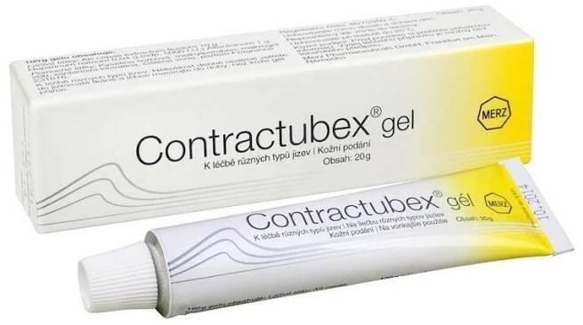 CONTRACTUBEX gel 20G - skladem