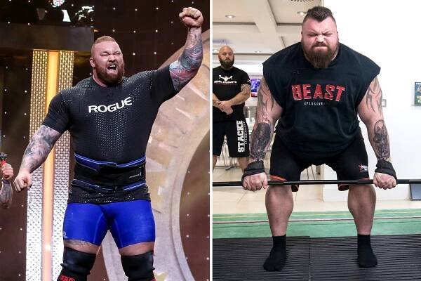 Hafthor Bjornsson; Eddie Hall