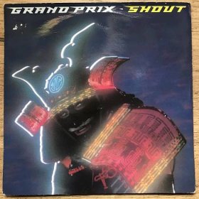 GRAND PRIX - SHOUT 7" 1983 UK VG- - LP / Vinylové desky