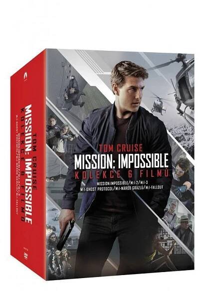 Mission: Impossible kolekce 1-6 - 6DVD