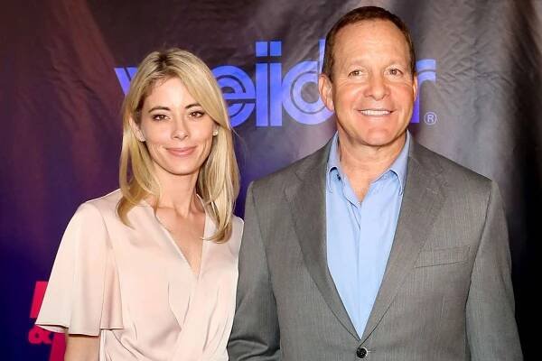  Emily Smith and Steve Guttenberg at the premiere of 'Bigger' in Las Vegas in 2018