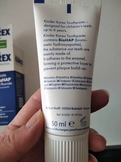 Recenze z kampaně Jak maminky hodnotí dětskou zubní pastu Kinder KAREX?