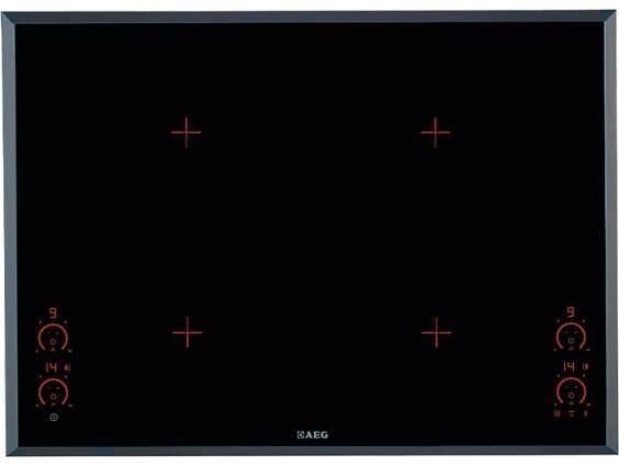 AEG Mastery HK774400FB indukční varná deska se zkosenou hranou, černá, šířka 71 cm