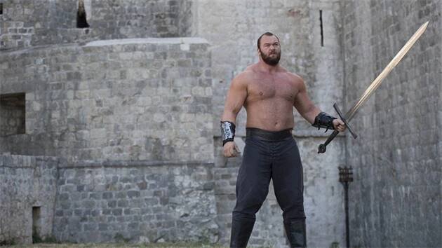 Hafthor Júlíus Björnsson v seriálu Hra o trůny (2014)