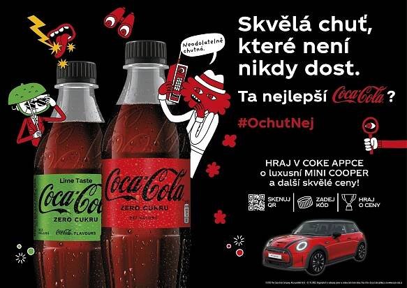 Další z ikonických soutěží značky Coca-Cola je tu. Tentokrát se hraje o elektrický MINI Cooper – eXtra.cz