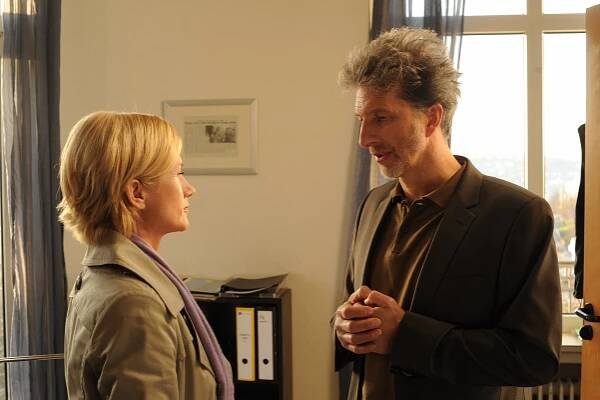 Kriminálka Stuttgart - Sorgenkinder - Z filmu - Astrid M. Fünderich, Rufus Beck
