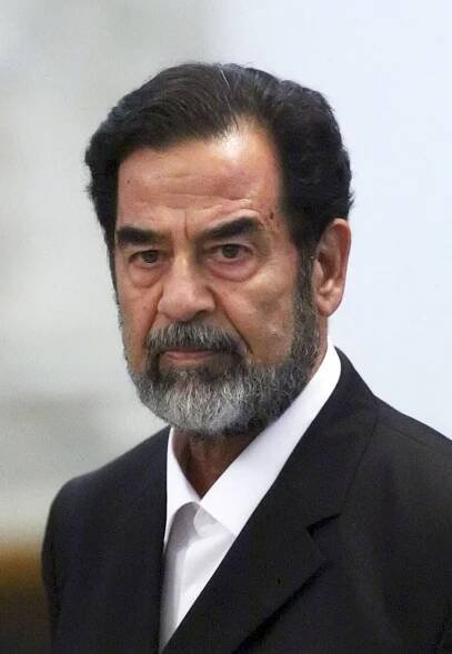 Saddam urges Iraqis not to take revenge on U.S.