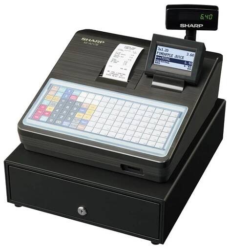Sharp XE-A217B restaurační pokladna
