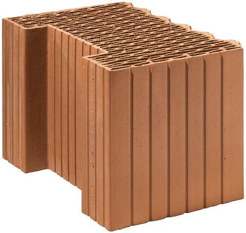 zdivo Cihla broušená koncová Porotherm 38 EKO+ Profi K P8 380×250×249 mm