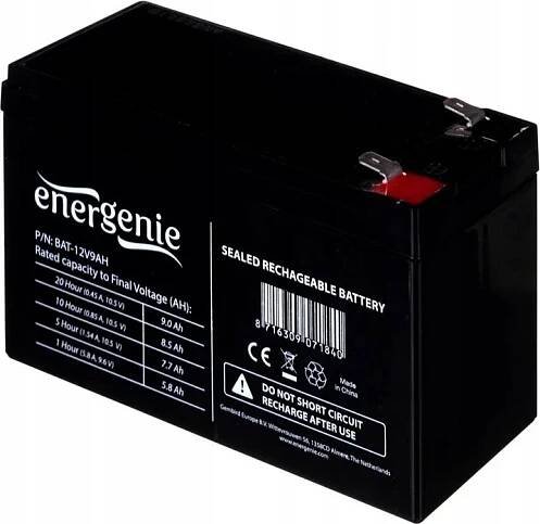 GEMBIRD ENERGENIE BAT-12V9AH 12V 9AH