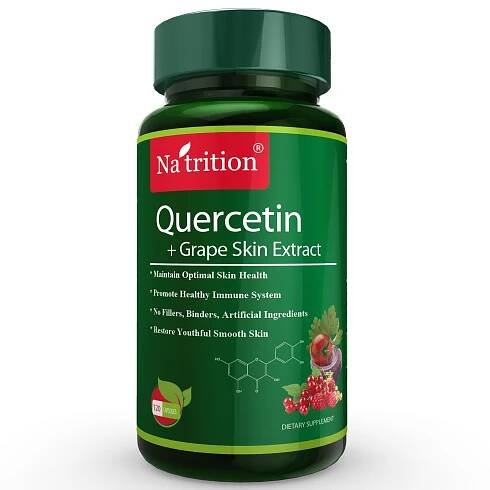 Quercetin Plus Grape Skin Extract Capsules - Na'trition