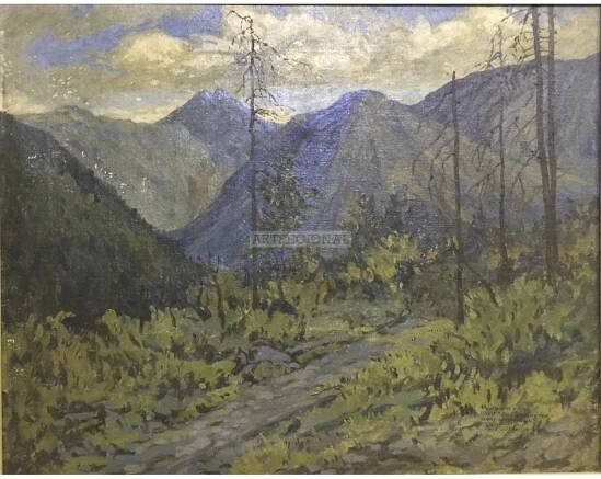 POSPÍŠIL KAREL (1886-) - Hory 1923