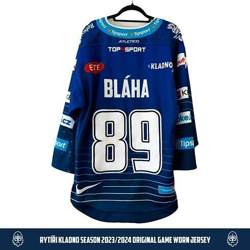 Originální dresy Rytířů Kladno z extraligové sezony 2023/24