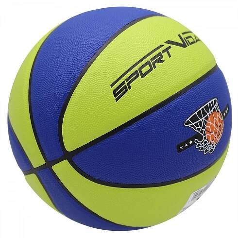 Basketbalový míč vel. 7, modro-zelený