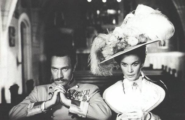 Sarajevský atentát - Z filmu - Christopher Plummer, Florinda Bolkan