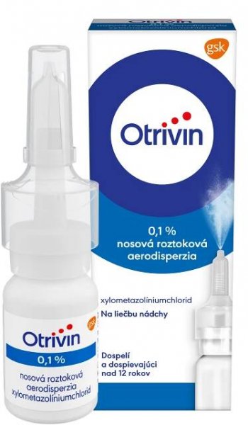 Otrivin 1mg/ml nosní sprej 10 ml