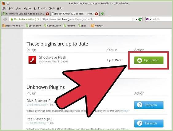 get adobe flash player
