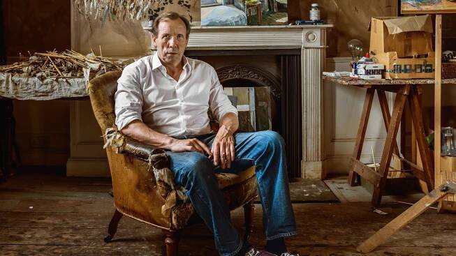 Behind the scenes of artist David Dawson's studio