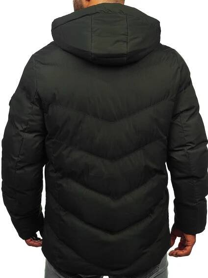 Khaki pánská zimní bunda Bolf 5M3137 - Bolf.cz