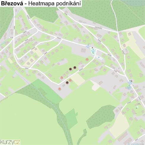 Březová - mapy | Kurzy.cz