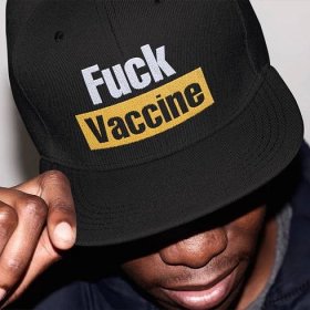 Fuck Vaccine Twill Cap - High-Profile Snapback Klobouk - Proudly Unpoisoned Hat